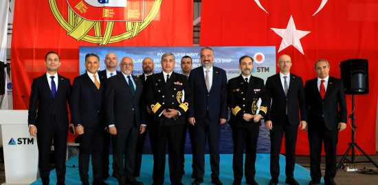 STM Ana Yükleniciliğinde Portekiz’in Denizde İkmal ve Lojistik Destek Gemilerinin Sac Kesimi Yapıldı